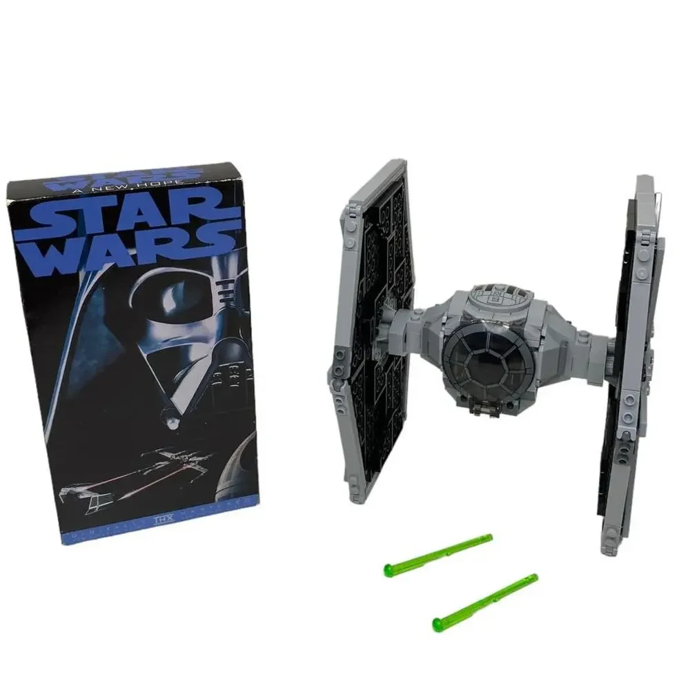 LEGO Star Wars TIE Fighter 75300 No Minifigures + Bonus A New Hope VHS